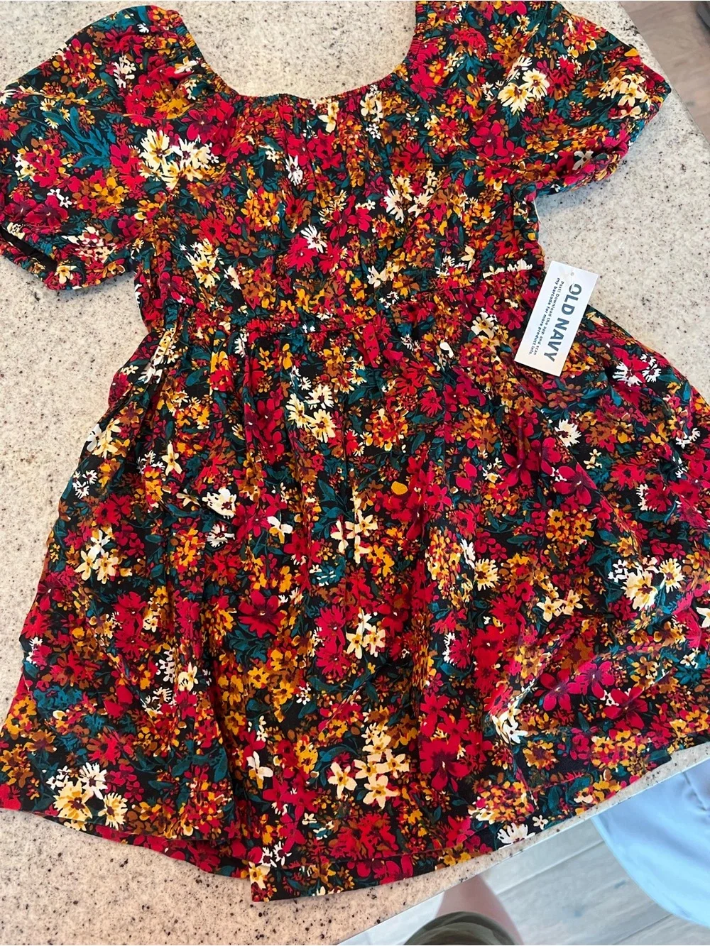NWT Old Navy dress floral 3T
